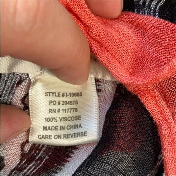 Love Stitch Open Boho Poncho Wrap One Size - Picture 5 of 8